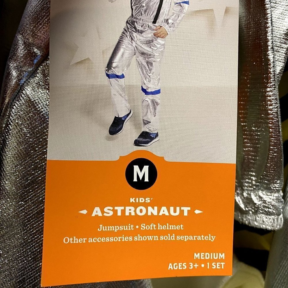 Target Kids’ Astronaut Halloween Costume Jumpsuit Headpiece Hyde & EEK! Boutique - Picture 10 of 12